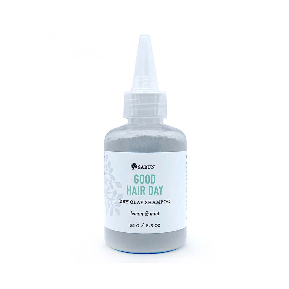 dry shampoo clay natural mint sabun