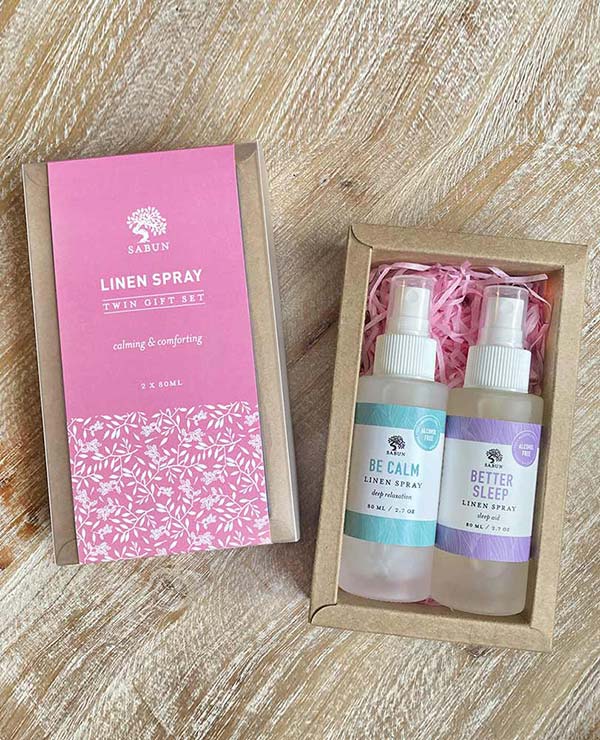 Linen & Pillow Spray Twin Gift Set