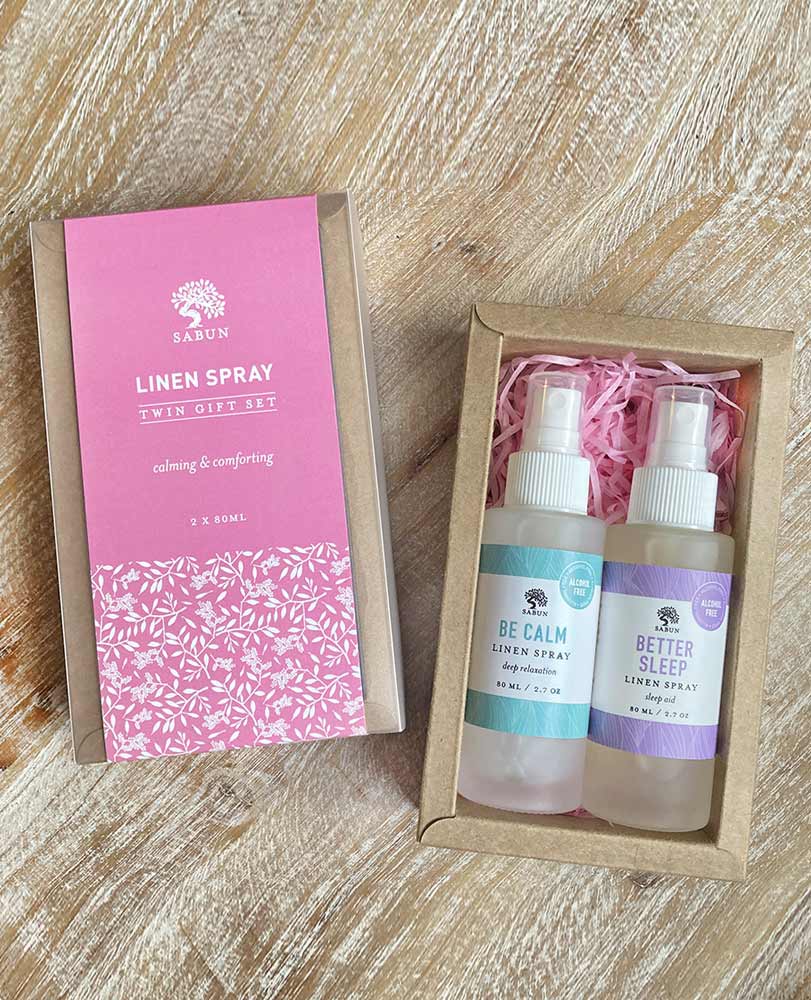 Linen & Pillow Spray Twin Gift Set